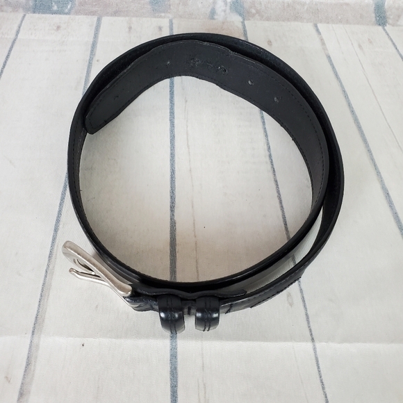Columbia Black Leather Belt - Picture 6 of 11